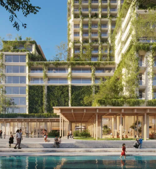 Silk Towers by Kengo Kuma & Associates